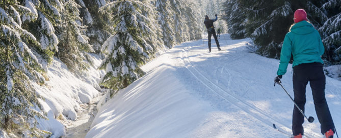 Lake Placid Cross Country Skiiers