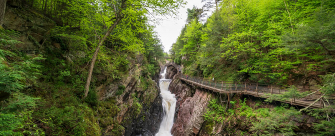 A Beautiful Adirondack Waterfall
