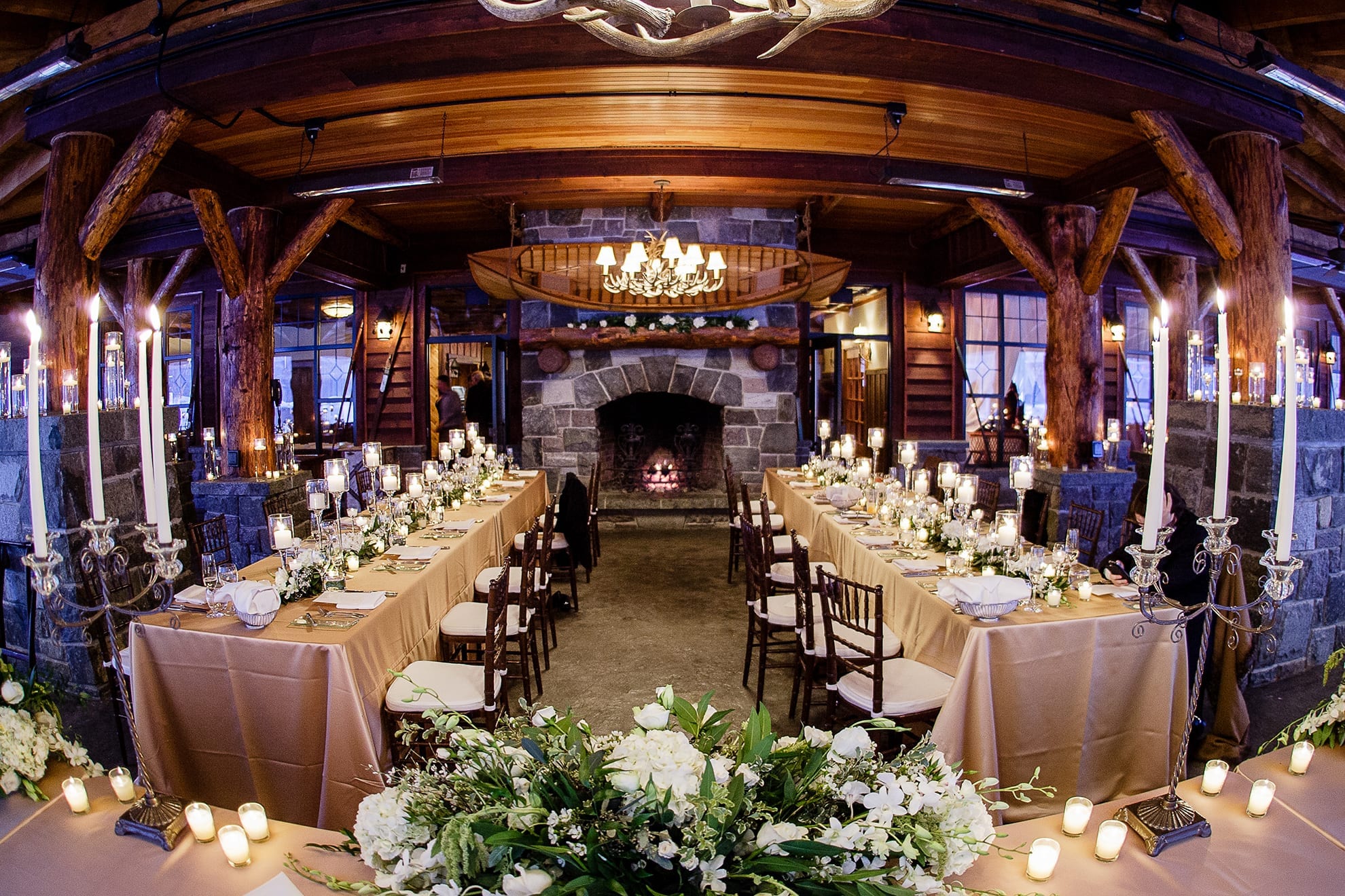 Indoor Lake Placid Wedding Venue