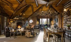 The Adirondack themed lodging at Whiteface Lodge